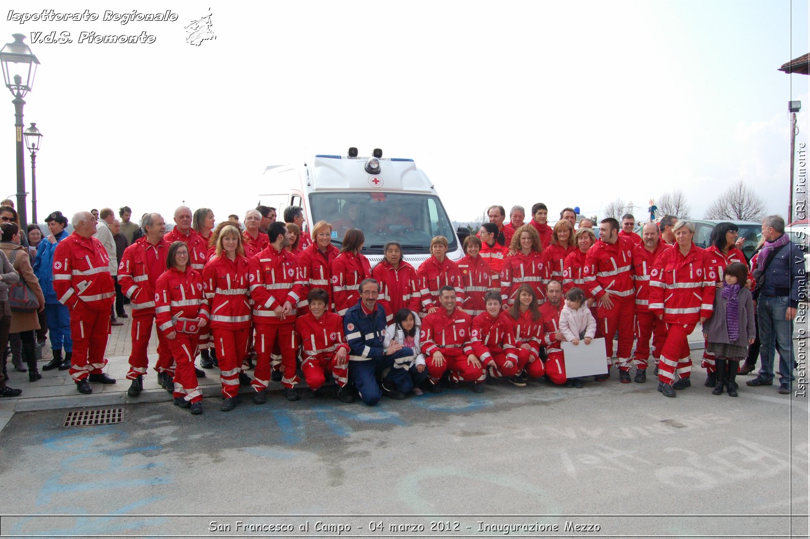 San Francesco al Campo - 04 marzo 2012 - Inaugurazione Mezzo  - Croce Rossa Italiana - Ispettorato Regionale Volontari del Soccorso Piemonte