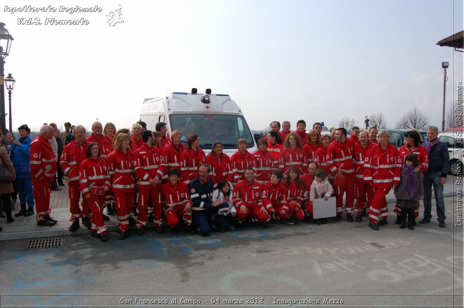 San Francesco al Campo - 04 marzo 2012 - Inaugurazione Mezzo  - Croce Rossa Italiana - Ispettorato Regionale Volontari del Soccorso Piemonte