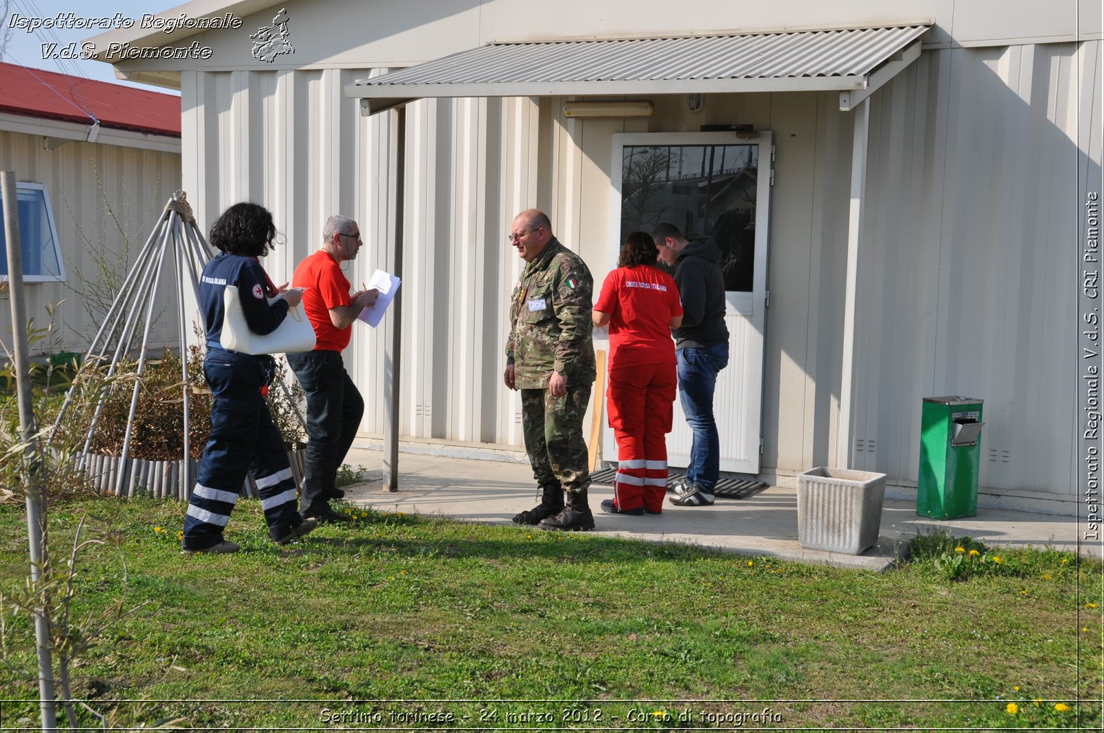 Settimo torinese - 24 marzo 2012 - Corso di topografia  - Croce Rossa Italiana - Ispettorato Regionale Volontari del Soccorso Piemonte