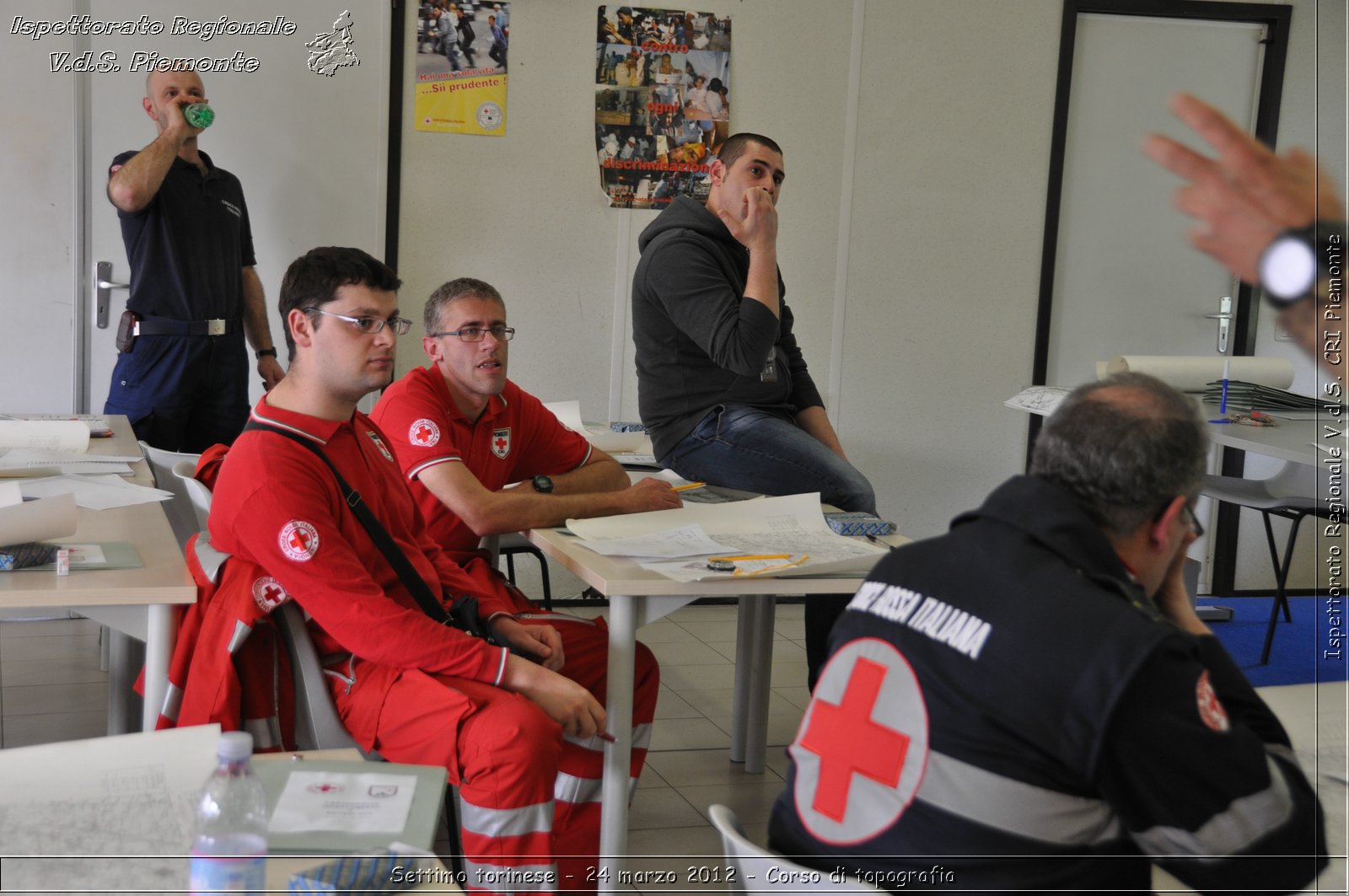 Settimo torinese - 24 marzo 2012 - Corso di topografia  - Croce Rossa Italiana - Ispettorato Regionale Volontari del Soccorso Piemonte