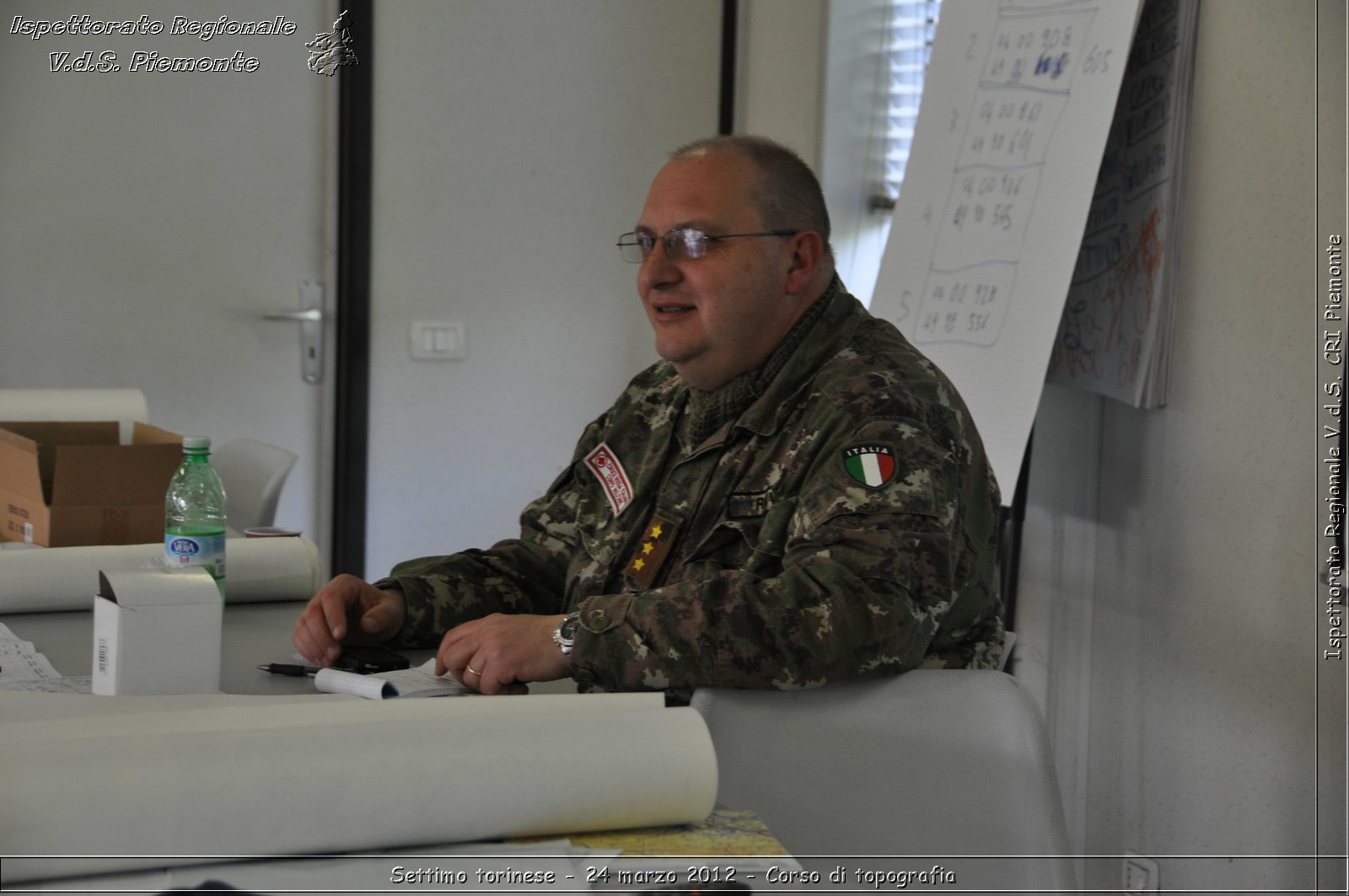 Settimo torinese - 24 marzo 2012 - Corso di topografia  - Croce Rossa Italiana - Ispettorato Regionale Volontari del Soccorso Piemonte