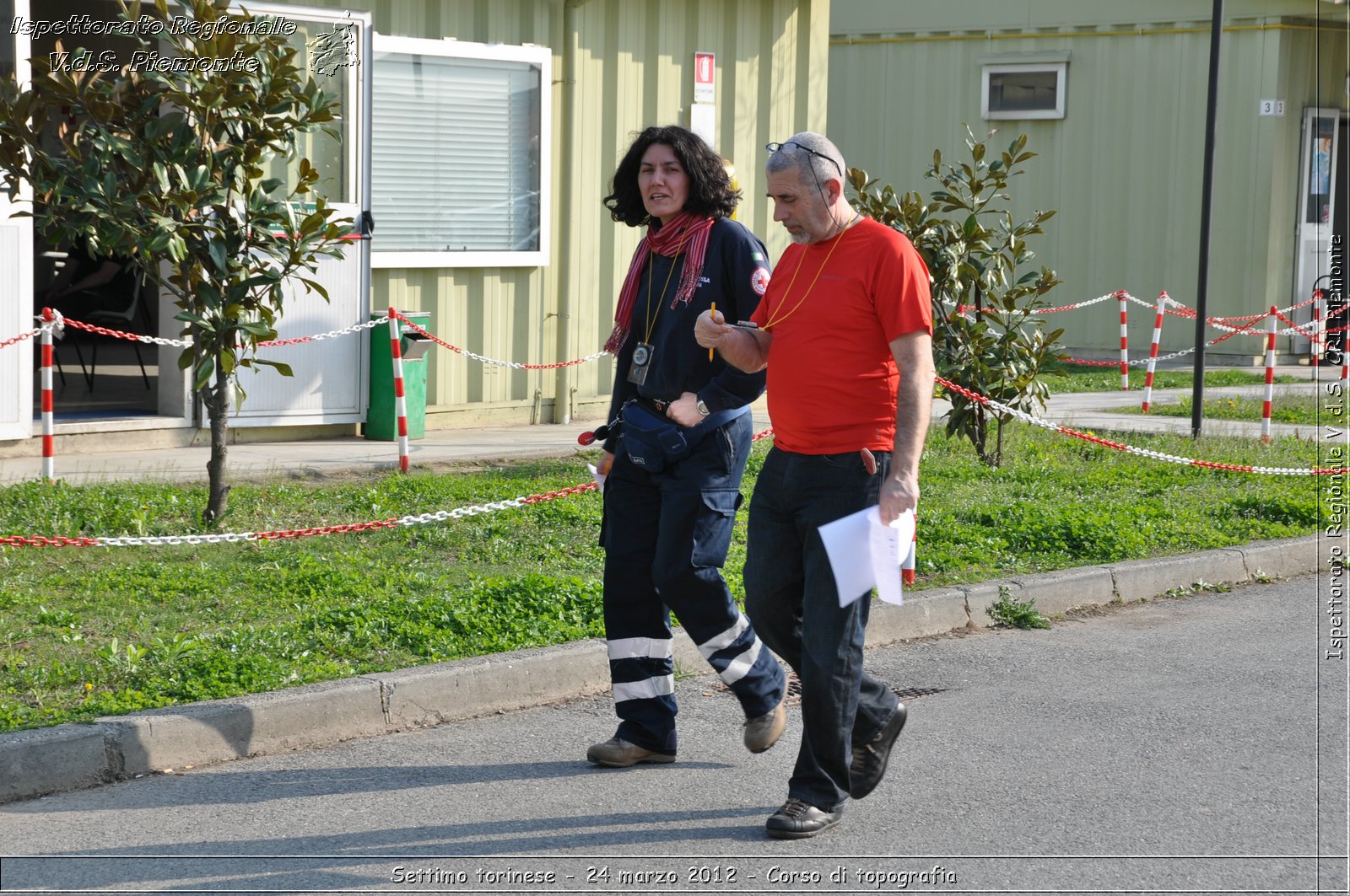 Settimo torinese - 24 marzo 2012 - Corso di topografia  - Croce Rossa Italiana - Ispettorato Regionale Volontari del Soccorso Piemonte
