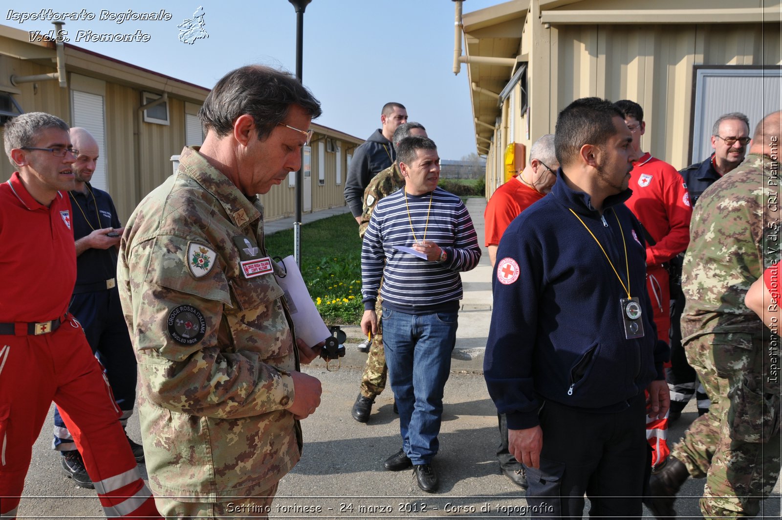 Settimo torinese - 24 marzo 2012 - Corso di topografia  - Croce Rossa Italiana - Ispettorato Regionale Volontari del Soccorso Piemonte