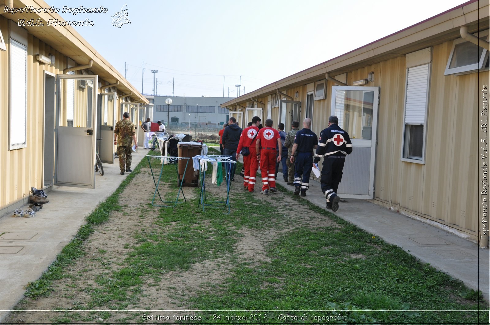 Settimo torinese - 24 marzo 2012 - Corso di topografia  - Croce Rossa Italiana - Ispettorato Regionale Volontari del Soccorso Piemonte