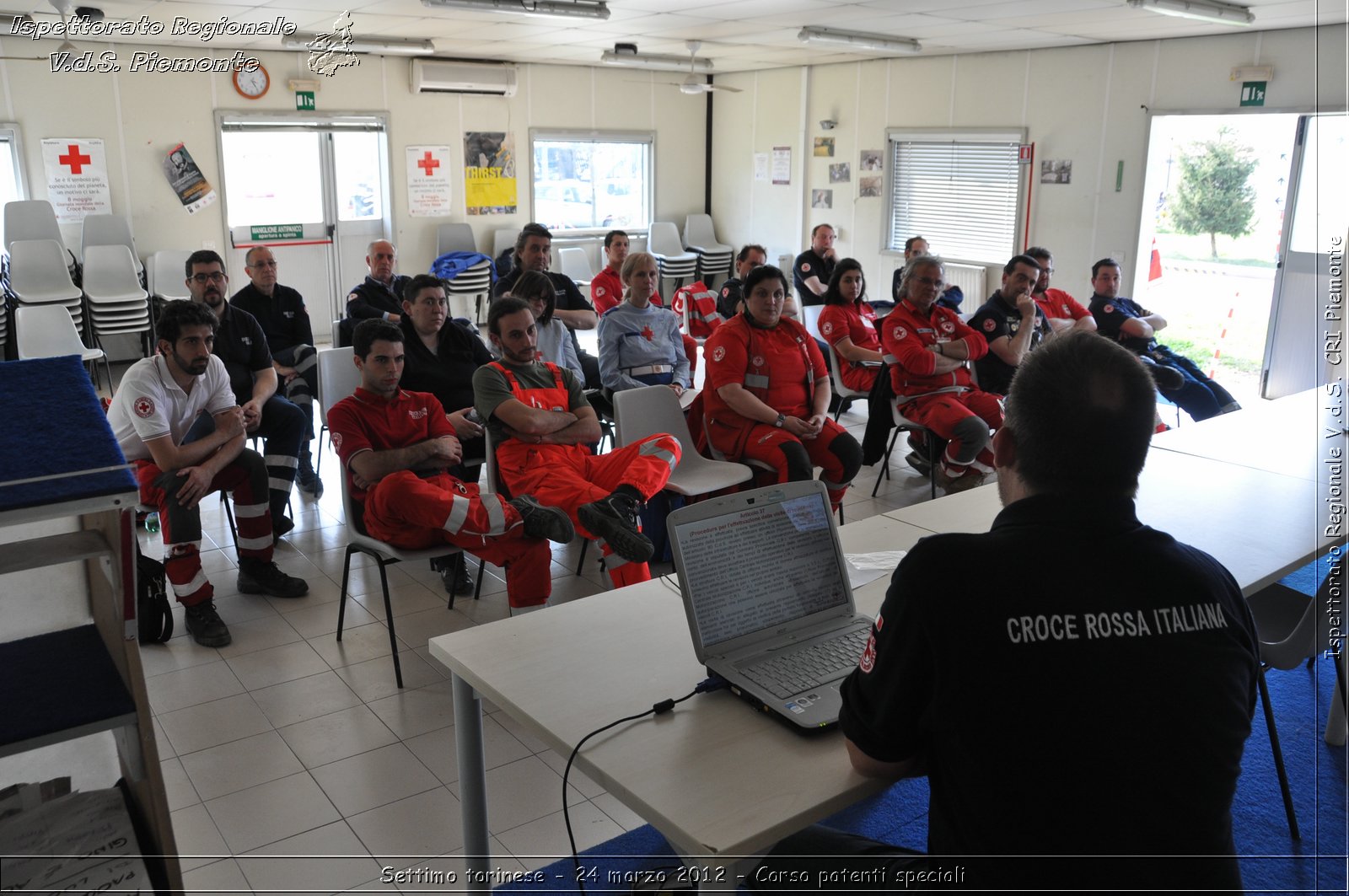 Settimo torinese - 24 marzo 2012 - Corso patenti speciali  - Croce Rossa Italiana - Ispettorato Regionale Volontari del Soccorso Piemonte