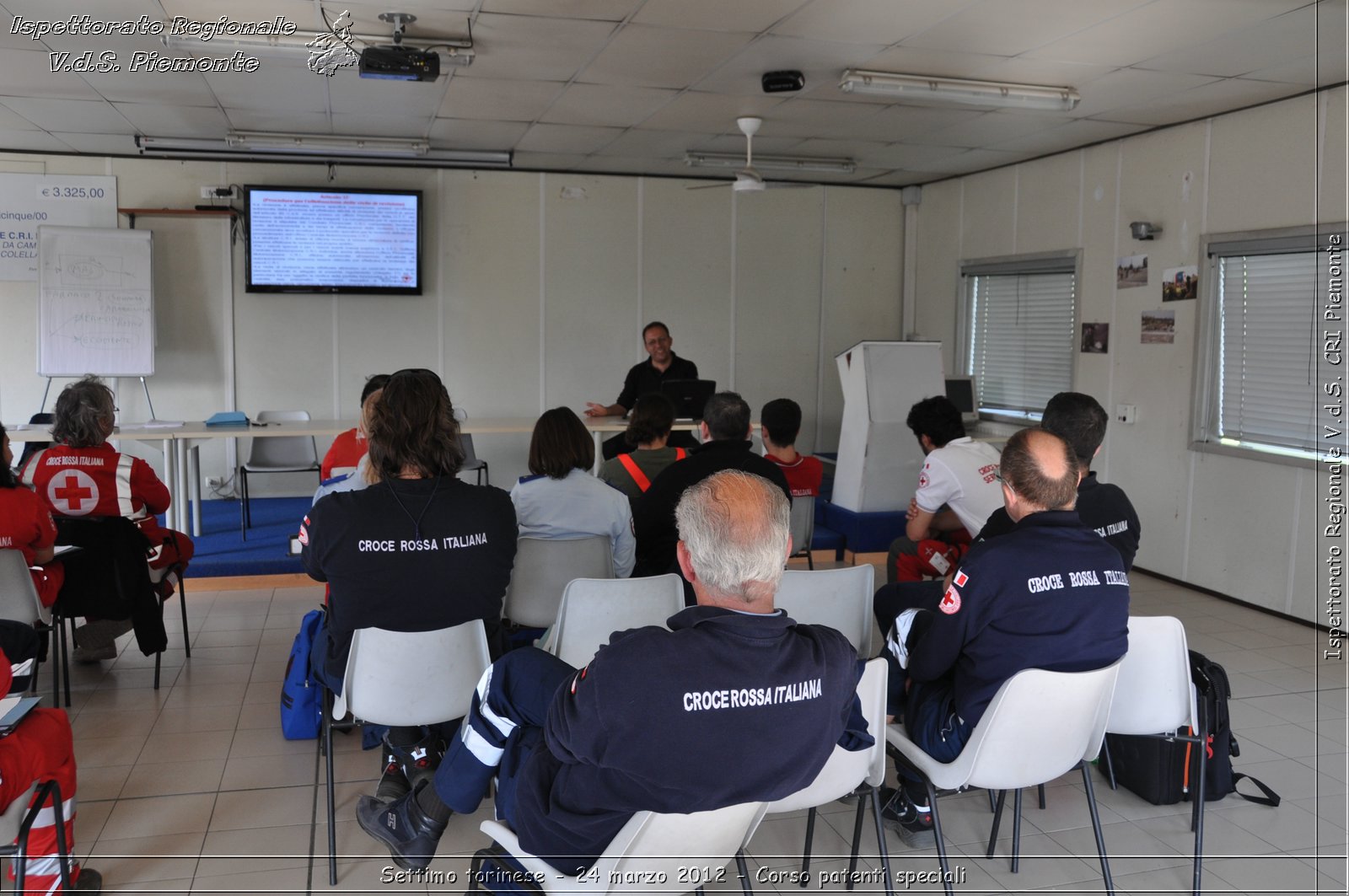 Settimo torinese - 24 marzo 2012 - Corso patenti speciali  - Croce Rossa Italiana - Ispettorato Regionale Volontari del Soccorso Piemonte