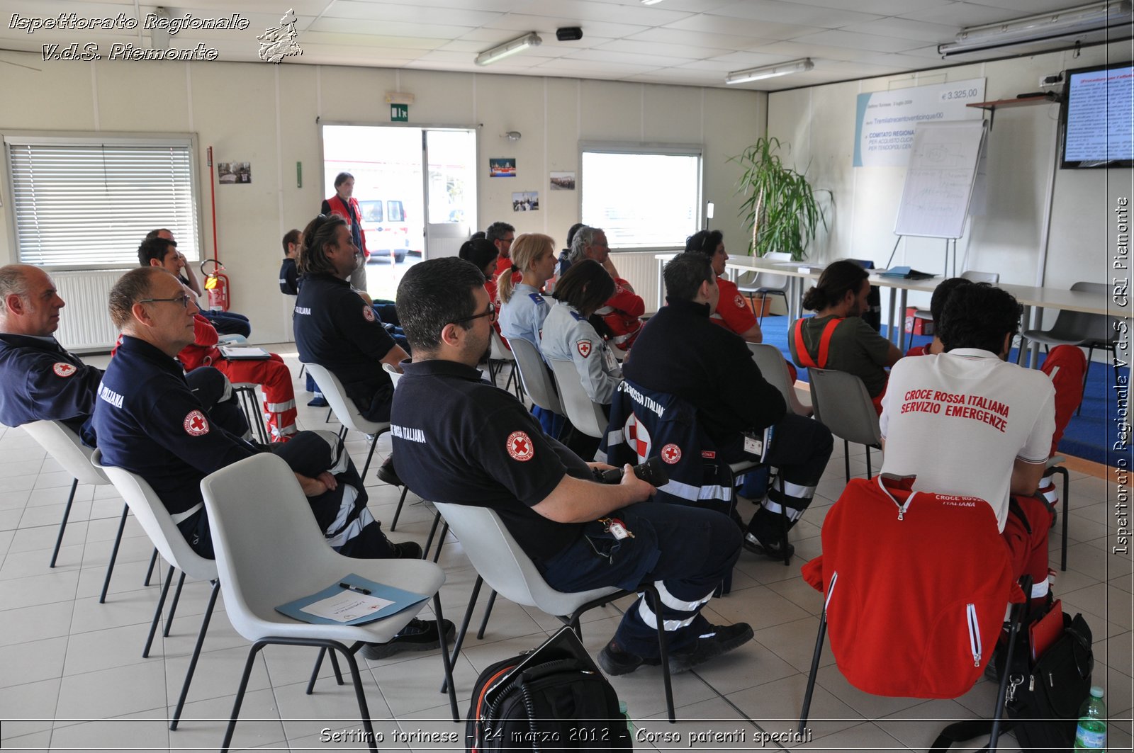 Settimo torinese - 24 marzo 2012 - Corso patenti speciali  - Croce Rossa Italiana - Ispettorato Regionale Volontari del Soccorso Piemonte