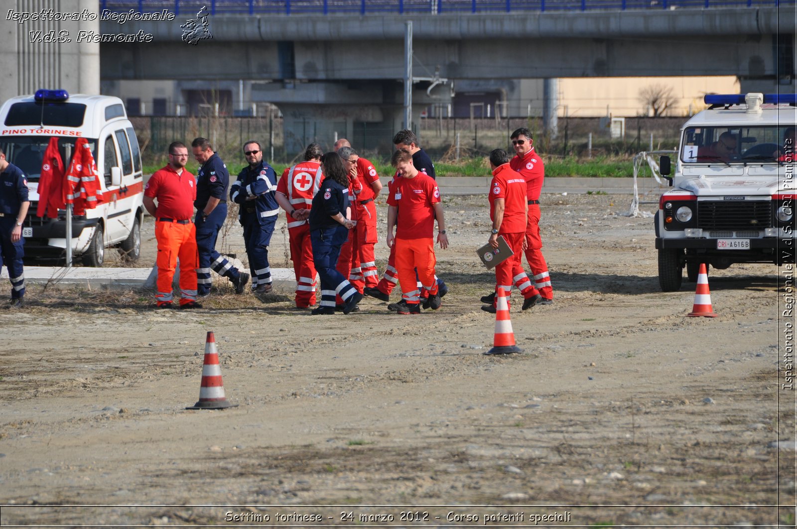 Settimo torinese - 24 marzo 2012 - Corso patenti speciali  - Croce Rossa Italiana - Ispettorato Regionale Volontari del Soccorso Piemonte