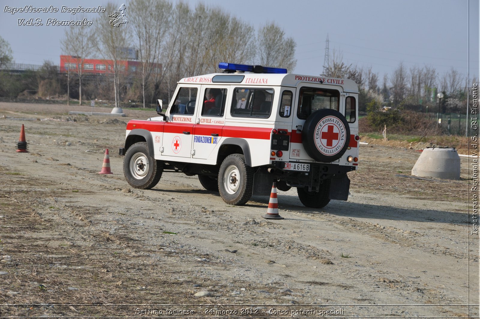 Settimo torinese - 24 marzo 2012 - Corso patenti speciali  - Croce Rossa Italiana - Ispettorato Regionale Volontari del Soccorso Piemonte