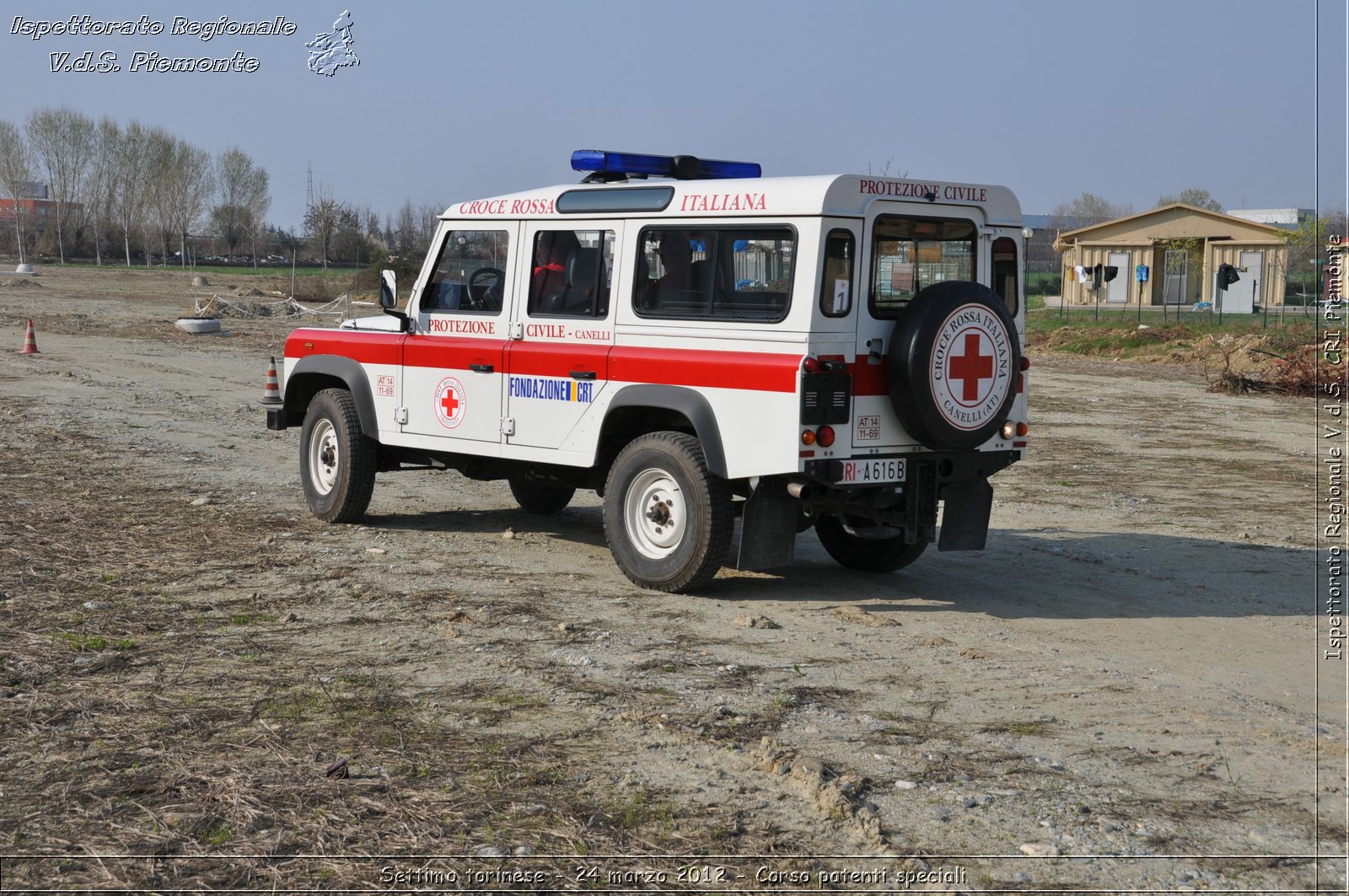 Settimo torinese - 24 marzo 2012 - Corso patenti speciali  - Croce Rossa Italiana - Ispettorato Regionale Volontari del Soccorso Piemonte