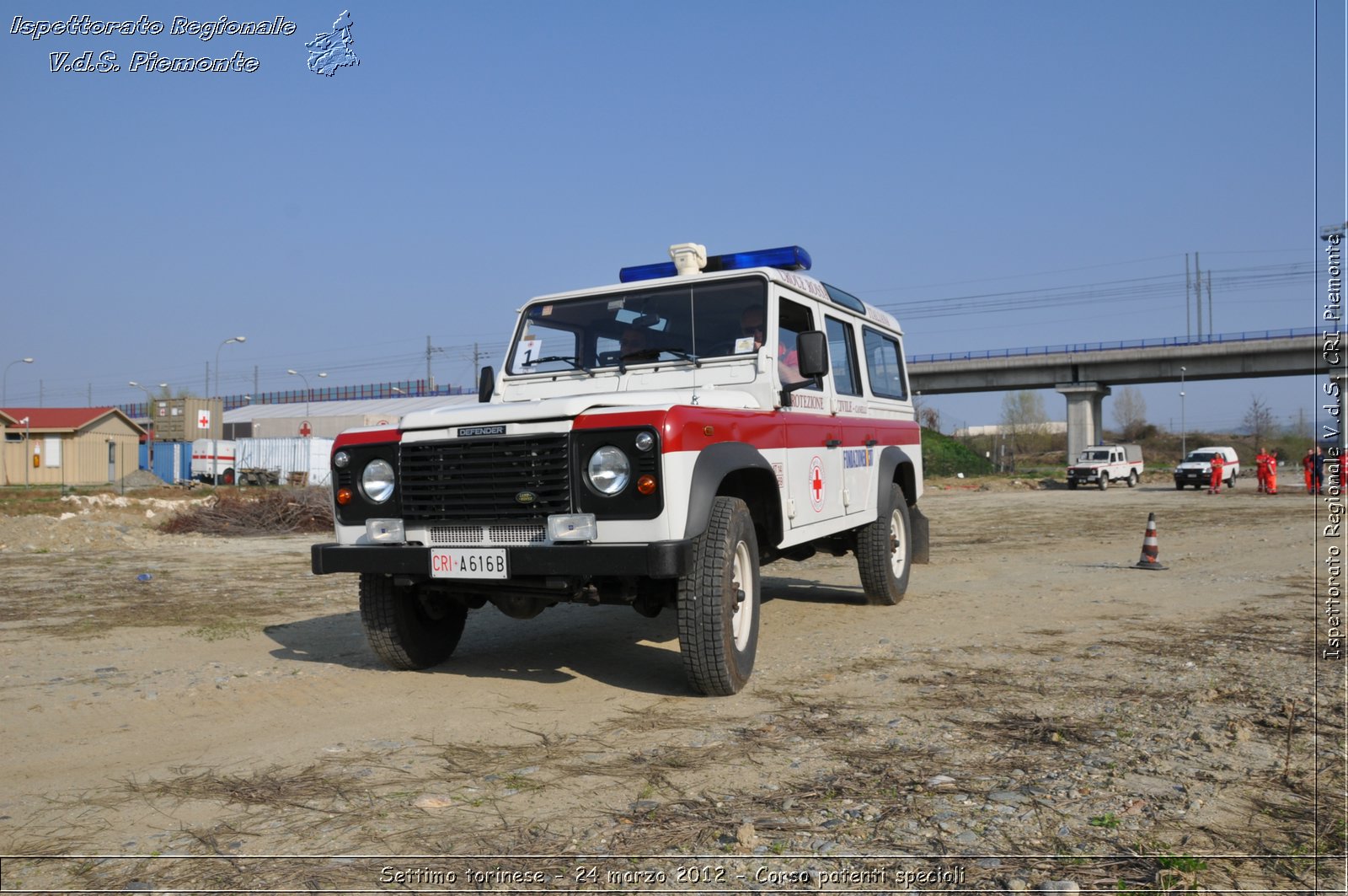 Settimo torinese - 24 marzo 2012 - Corso patenti speciali  - Croce Rossa Italiana - Ispettorato Regionale Volontari del Soccorso Piemonte