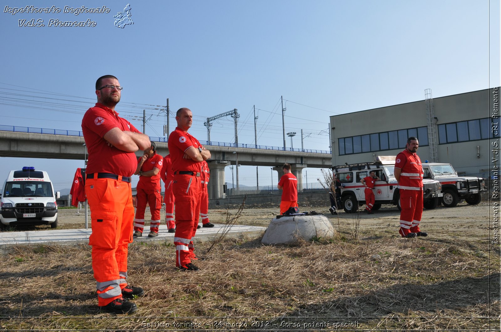 Settimo torinese - 24 marzo 2012 - Corso patenti speciali  - Croce Rossa Italiana - Ispettorato Regionale Volontari del Soccorso Piemonte