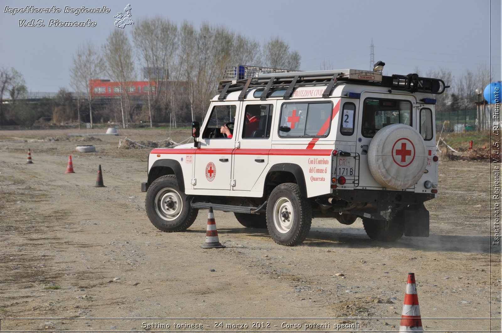 Settimo torinese - 24 marzo 2012 - Corso patenti speciali  - Croce Rossa Italiana - Ispettorato Regionale Volontari del Soccorso Piemonte