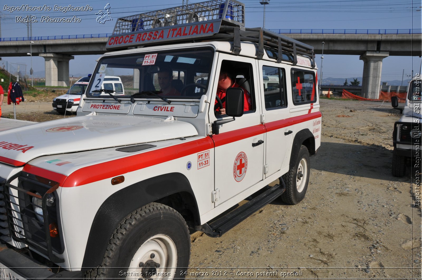 Settimo torinese - 24 marzo 2012 - Corso patenti speciali  - Croce Rossa Italiana - Ispettorato Regionale Volontari del Soccorso Piemonte