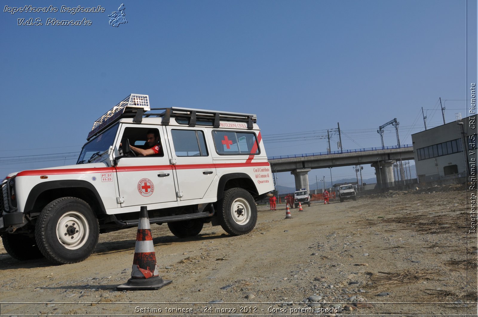 Settimo torinese - 24 marzo 2012 - Corso patenti speciali  - Croce Rossa Italiana - Ispettorato Regionale Volontari del Soccorso Piemonte