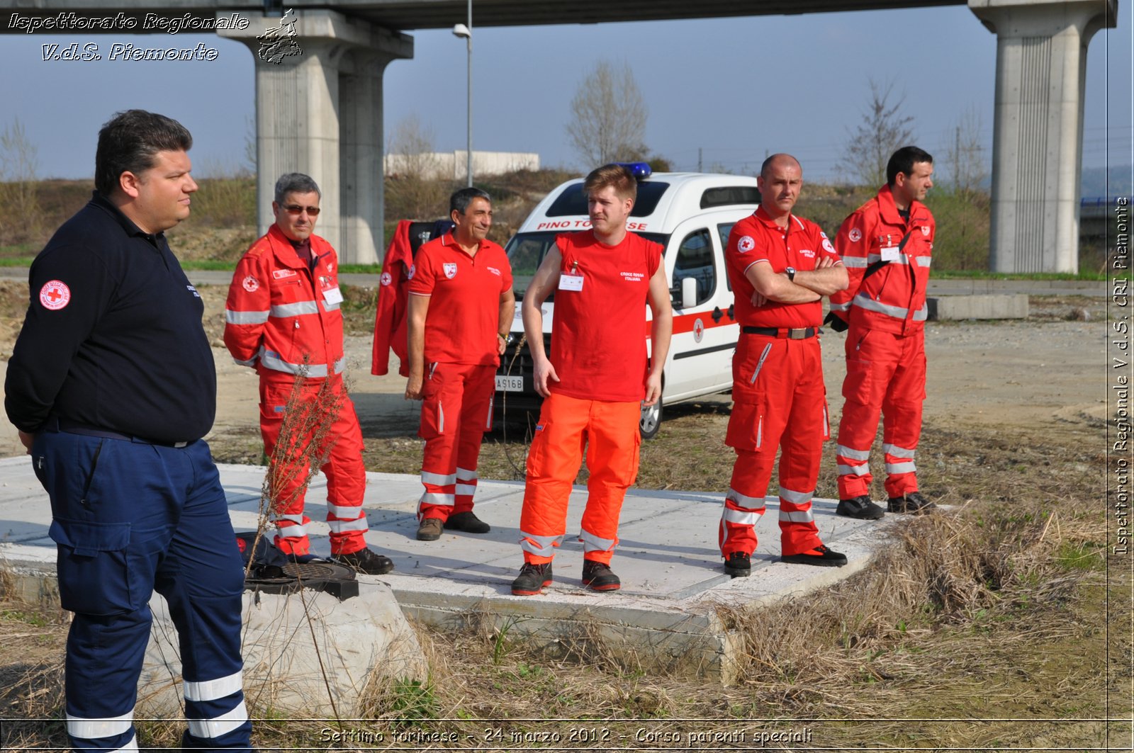 Settimo torinese - 24 marzo 2012 - Corso patenti speciali  - Croce Rossa Italiana - Ispettorato Regionale Volontari del Soccorso Piemonte