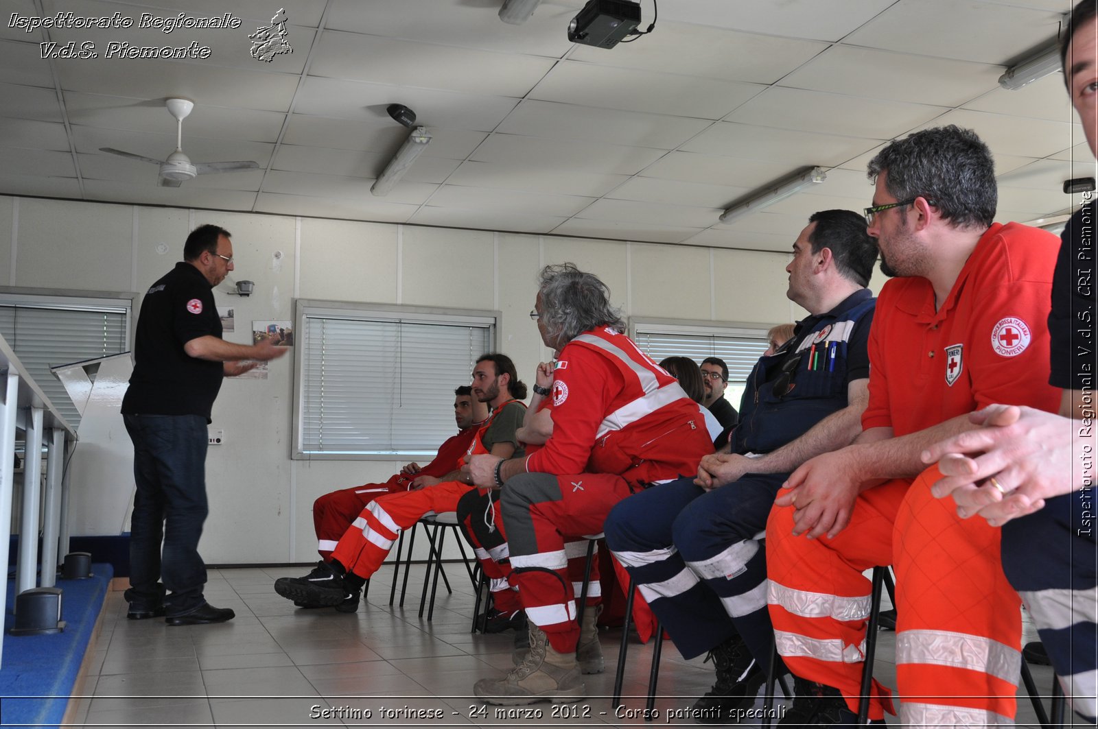 Settimo torinese - 24 marzo 2012 - Corso patenti speciali  - Croce Rossa Italiana - Ispettorato Regionale Volontari del Soccorso Piemonte