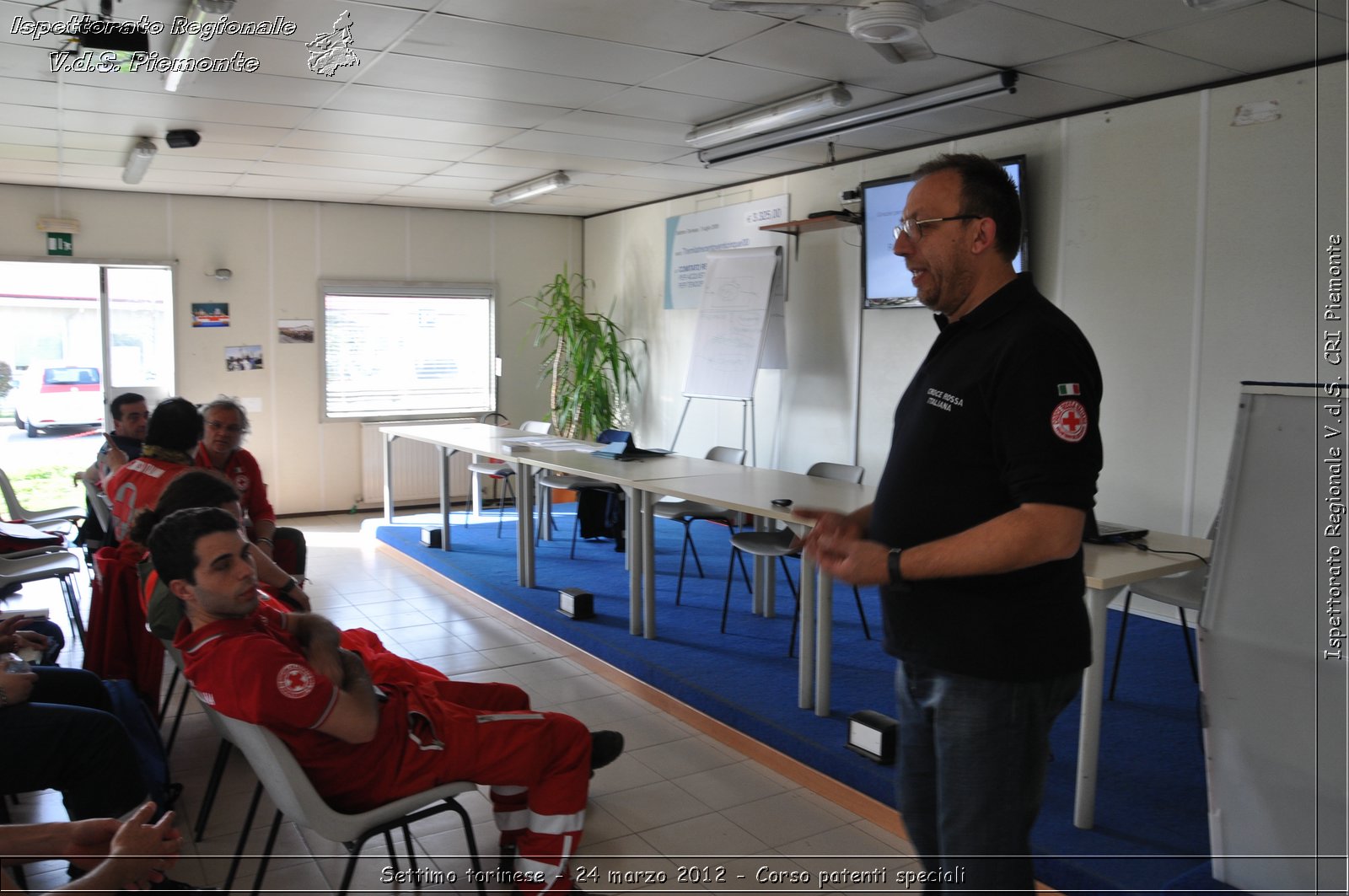 Settimo torinese - 24 marzo 2012 - Corso patenti speciali  - Croce Rossa Italiana - Ispettorato Regionale Volontari del Soccorso Piemonte