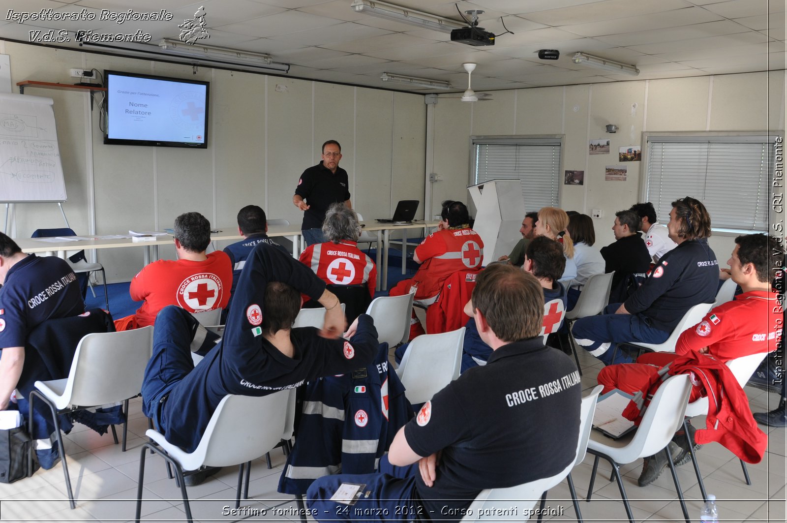 Settimo torinese - 24 marzo 2012 - Corso patenti speciali  - Croce Rossa Italiana - Ispettorato Regionale Volontari del Soccorso Piemonte