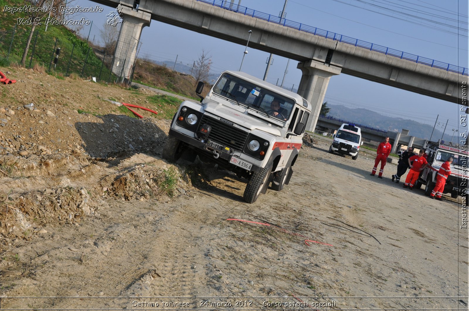 Settimo torinese - 24 marzo 2012 - Corso patenti speciali  - Croce Rossa Italiana - Ispettorato Regionale Volontari del Soccorso Piemonte