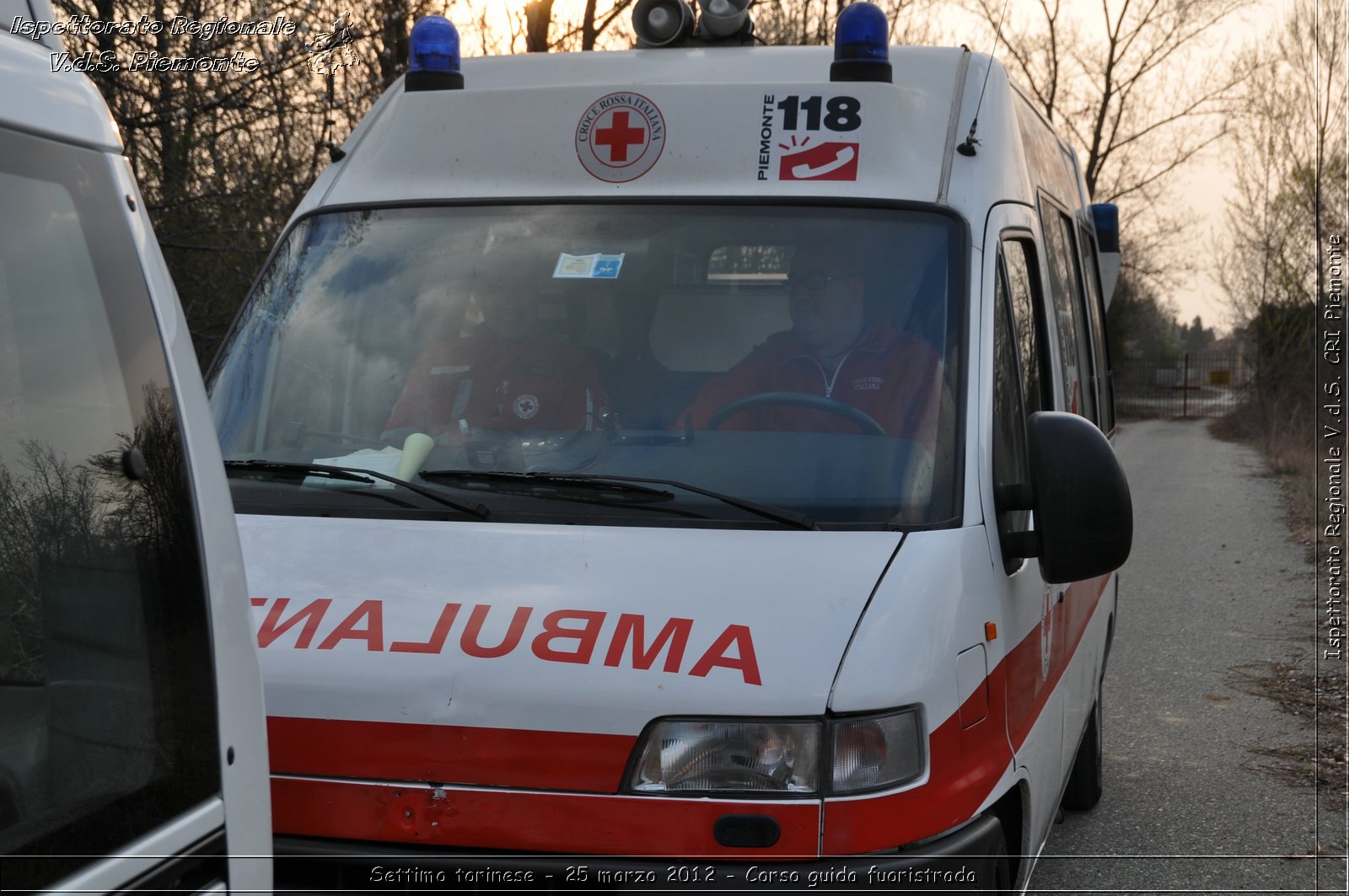 Settimo torinese - 25 marzo 2012 - Corso guida fuoristrada - Croce Rossa Italiana - Ispettorato Regionale Volontari del Soccorso Piemonte