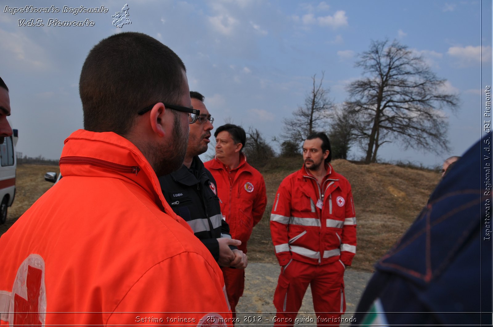 Settimo torinese - 25 marzo 2012 - Corso guida fuoristrada - Croce Rossa Italiana - Ispettorato Regionale Volontari del Soccorso Piemonte