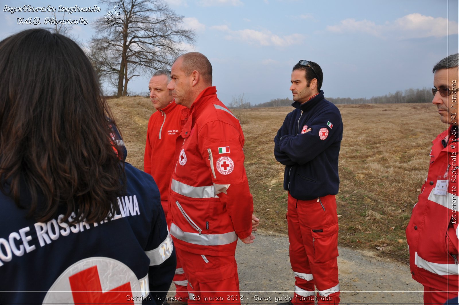 Settimo torinese - 25 marzo 2012 - Corso guida fuoristrada - Croce Rossa Italiana - Ispettorato Regionale Volontari del Soccorso Piemonte