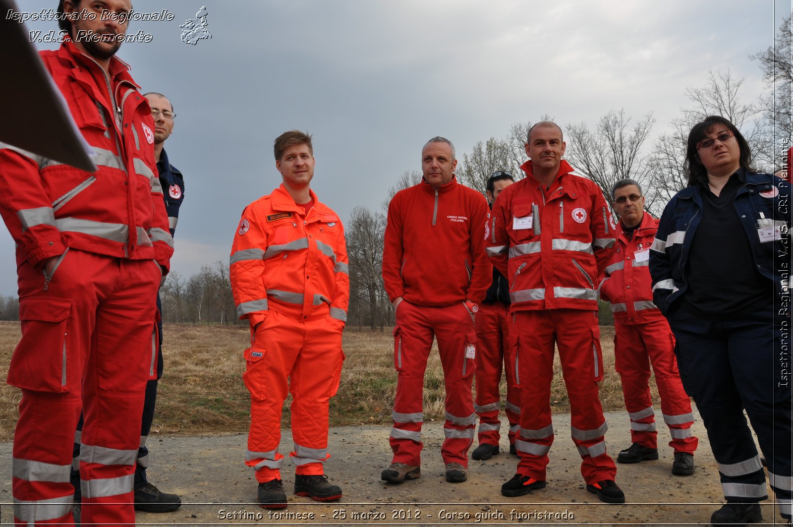 Settimo torinese - 25 marzo 2012 - Corso guida fuoristrada - Croce Rossa Italiana - Ispettorato Regionale Volontari del Soccorso Piemonte