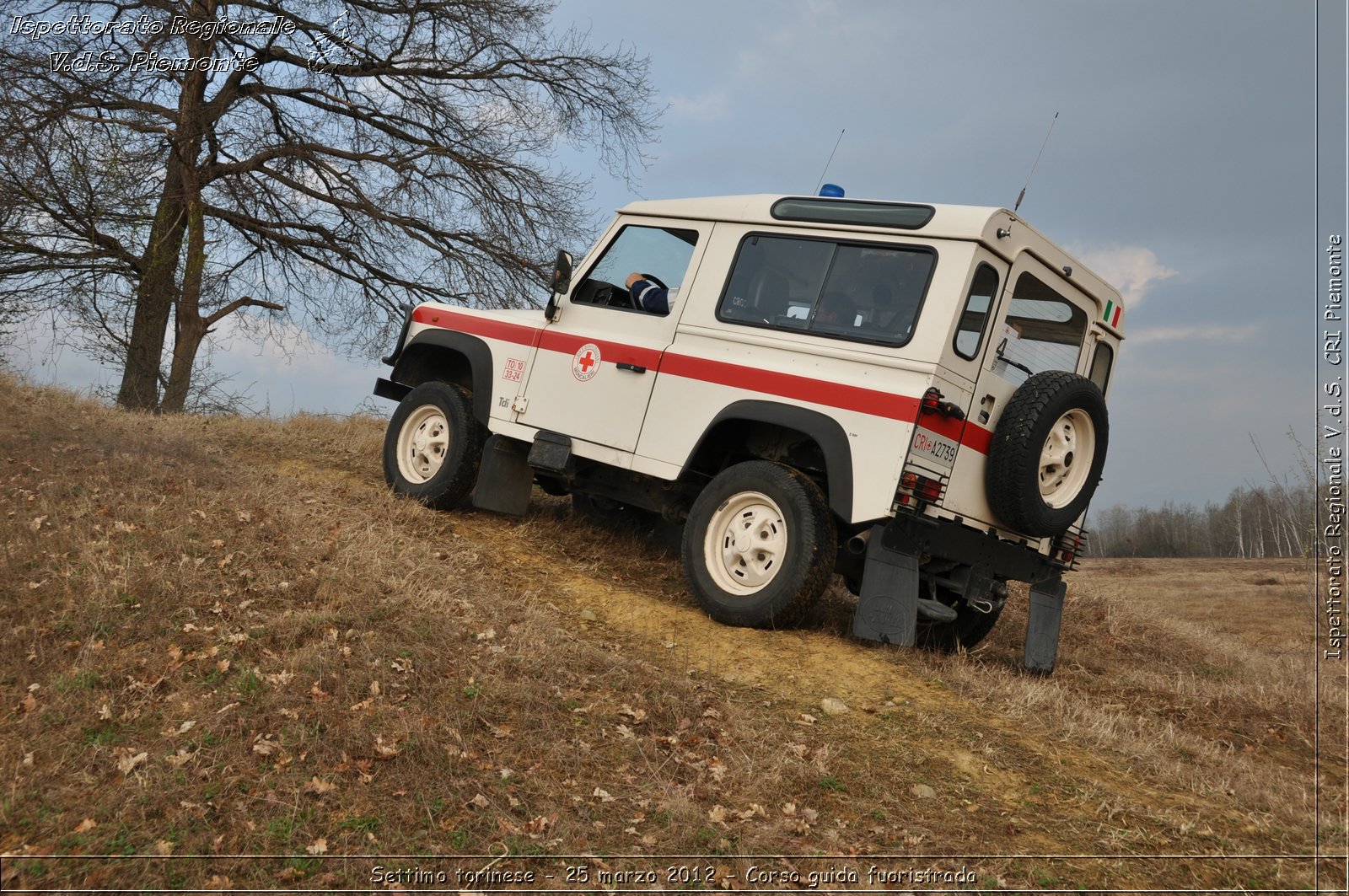 Settimo torinese - 25 marzo 2012 - Corso guida fuoristrada - Croce Rossa Italiana - Ispettorato Regionale Volontari del Soccorso Piemonte