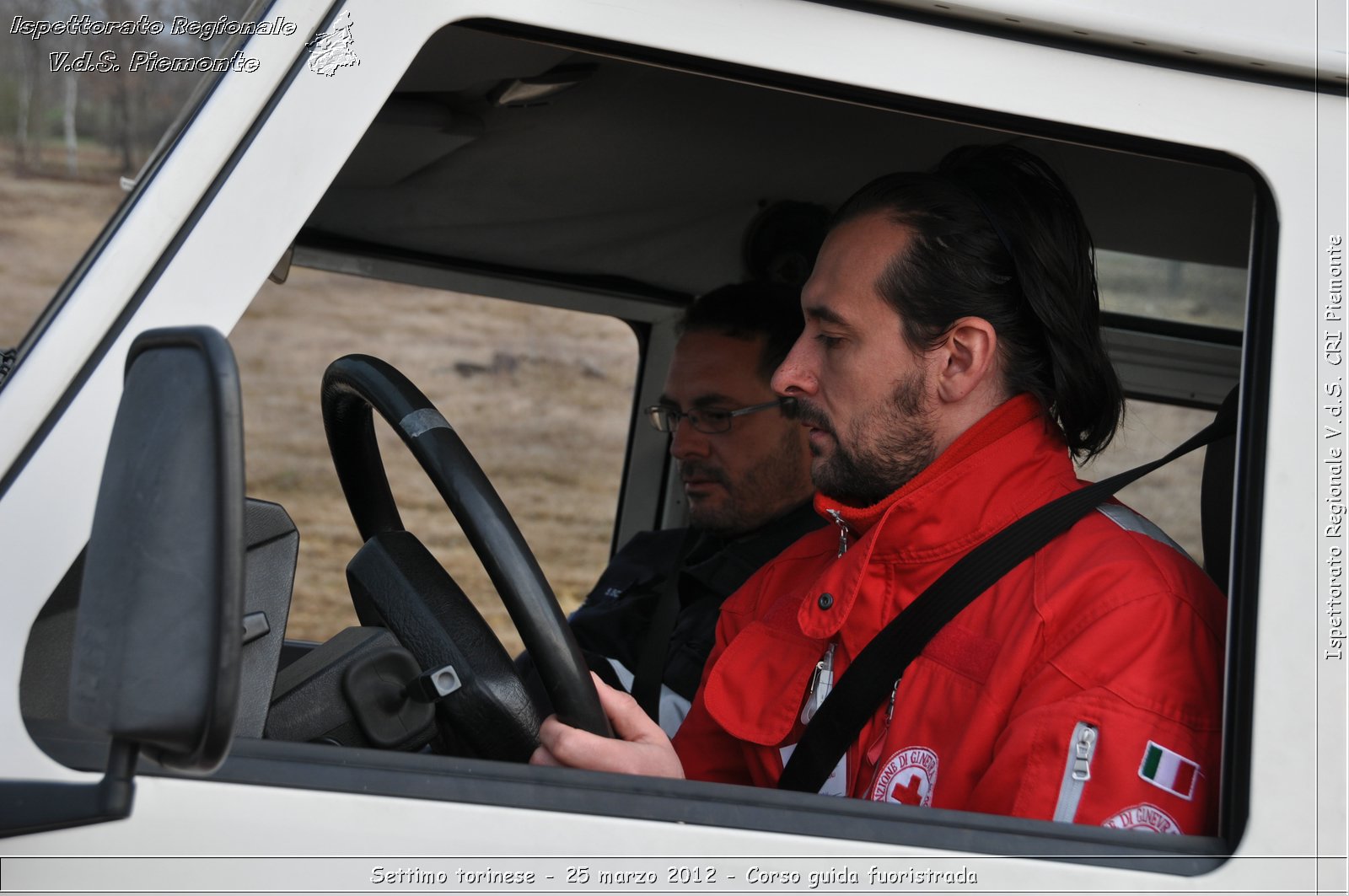 Settimo torinese - 25 marzo 2012 - Corso guida fuoristrada - Croce Rossa Italiana - Ispettorato Regionale Volontari del Soccorso Piemonte