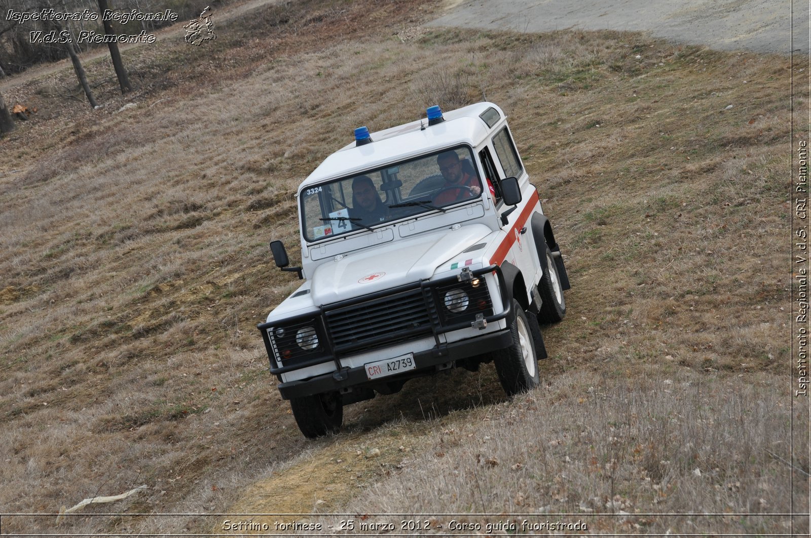 Settimo torinese - 25 marzo 2012 - Corso guida fuoristrada - Croce Rossa Italiana - Ispettorato Regionale Volontari del Soccorso Piemonte