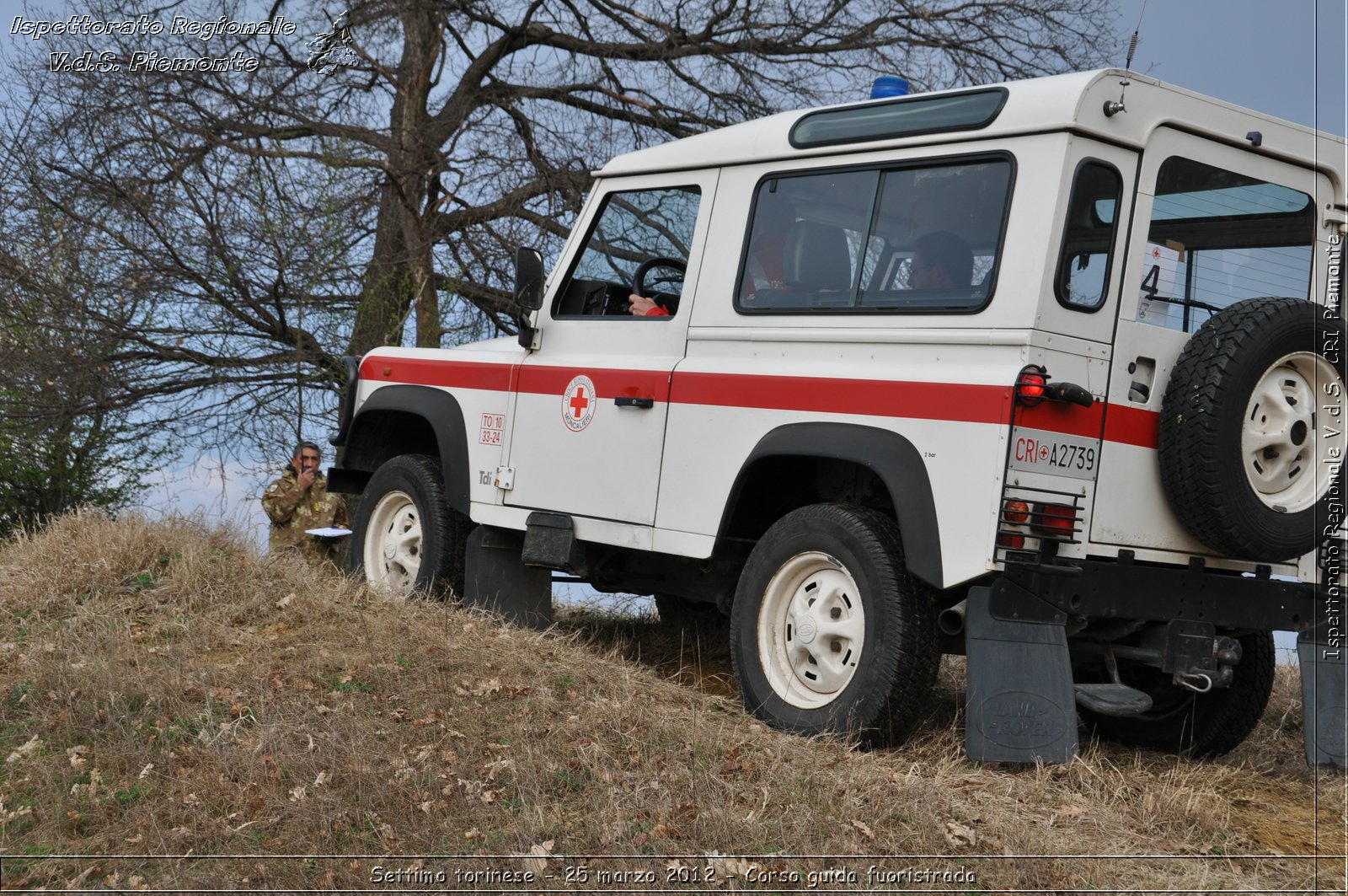 Settimo torinese - 25 marzo 2012 - Corso guida fuoristrada - Croce Rossa Italiana - Ispettorato Regionale Volontari del Soccorso Piemonte