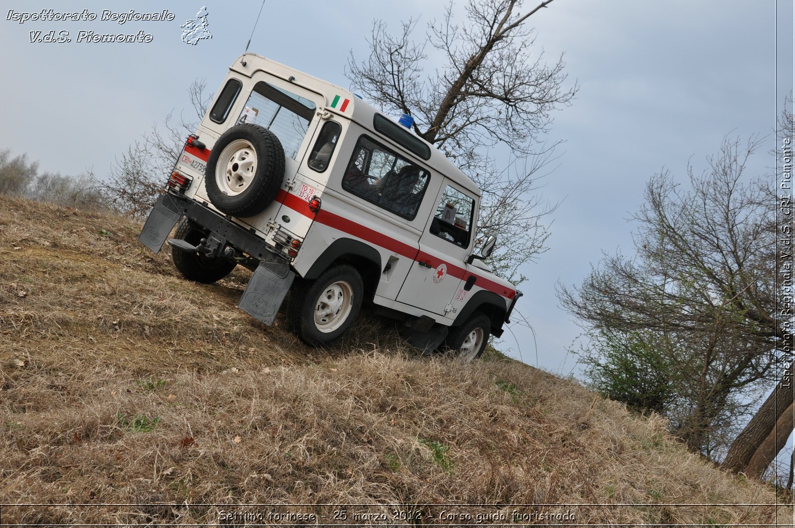 Settimo torinese - 25 marzo 2012 - Corso guida fuoristrada - Croce Rossa Italiana - Ispettorato Regionale Volontari del Soccorso Piemonte