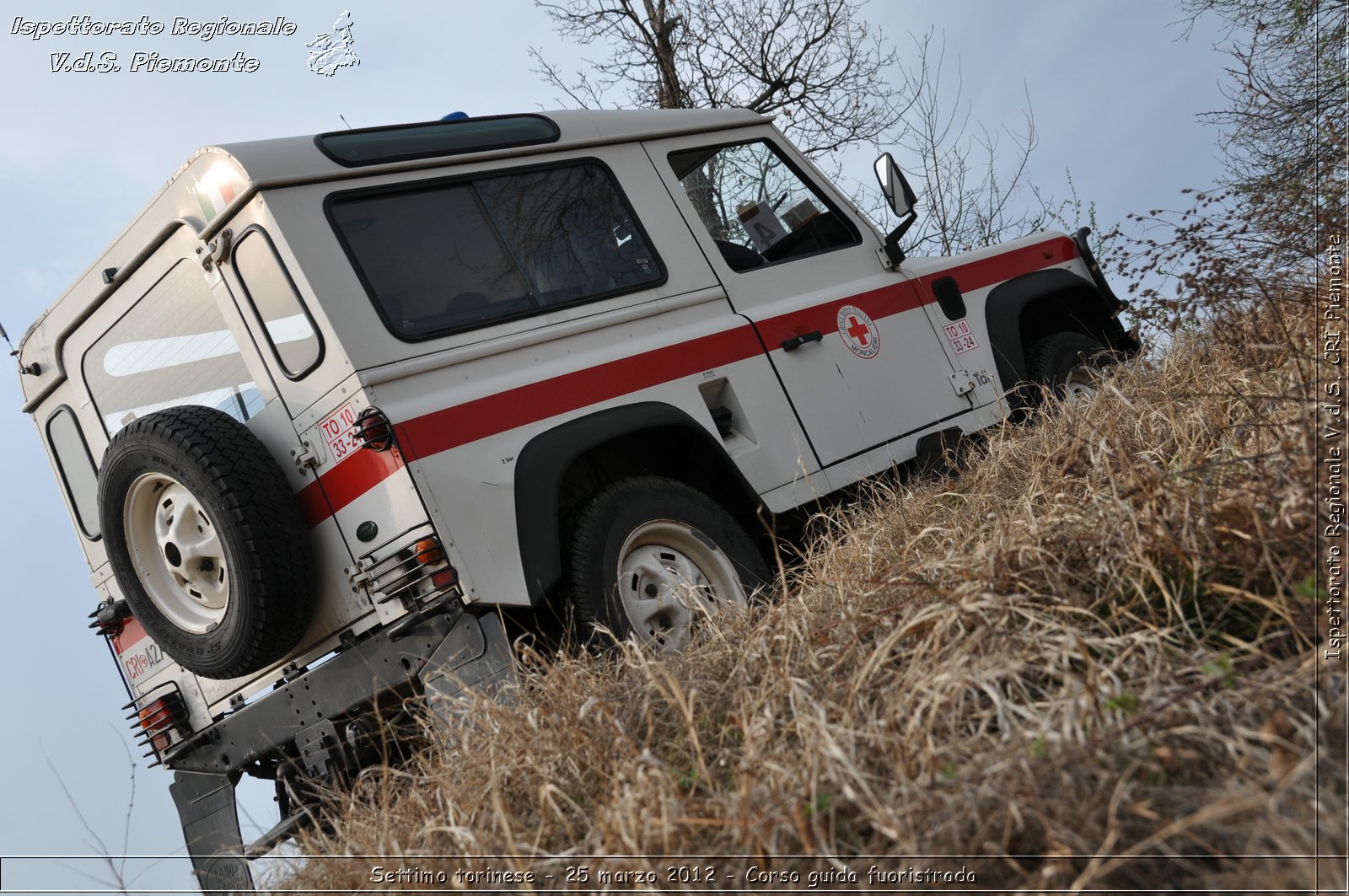 Settimo torinese - 25 marzo 2012 - Corso guida fuoristrada - Croce Rossa Italiana - Ispettorato Regionale Volontari del Soccorso Piemonte