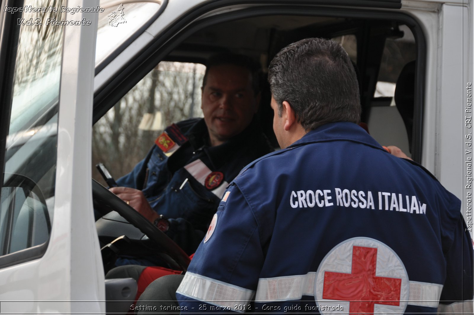 Settimo torinese - 25 marzo 2012 - Corso guida fuoristrada - Croce Rossa Italiana - Ispettorato Regionale Volontari del Soccorso Piemonte