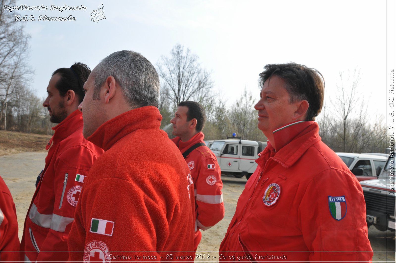 Settimo torinese - 25 marzo 2012 - Corso guida fuoristrada - Croce Rossa Italiana - Ispettorato Regionale Volontari del Soccorso Piemonte