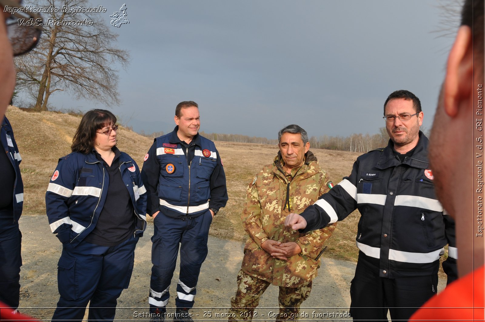 Settimo torinese - 25 marzo 2012 - Corso guida fuoristrada - Croce Rossa Italiana - Ispettorato Regionale Volontari del Soccorso Piemonte