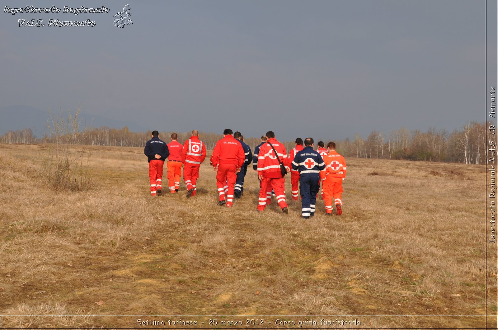 Settimo torinese - 25 marzo 2012 - Corso guida fuoristrada - Croce Rossa Italiana - Ispettorato Regionale Volontari del Soccorso Piemonte