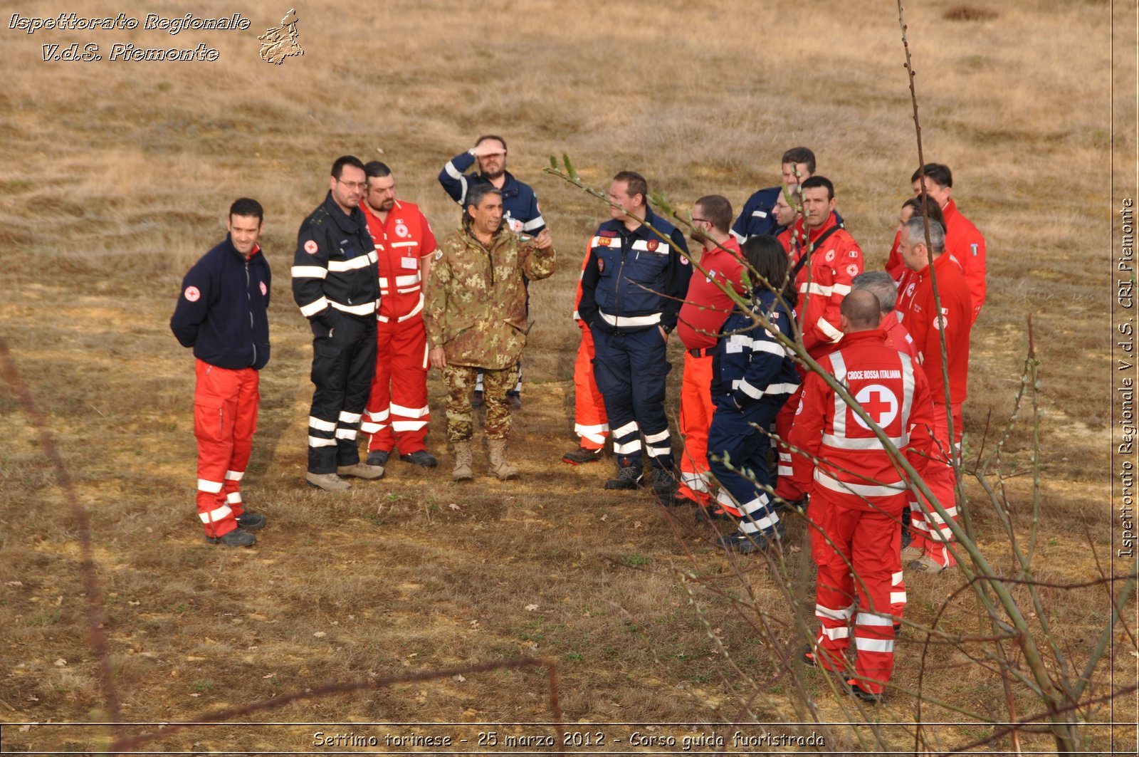 Settimo torinese - 25 marzo 2012 - Corso guida fuoristrada - Croce Rossa Italiana - Ispettorato Regionale Volontari del Soccorso Piemonte