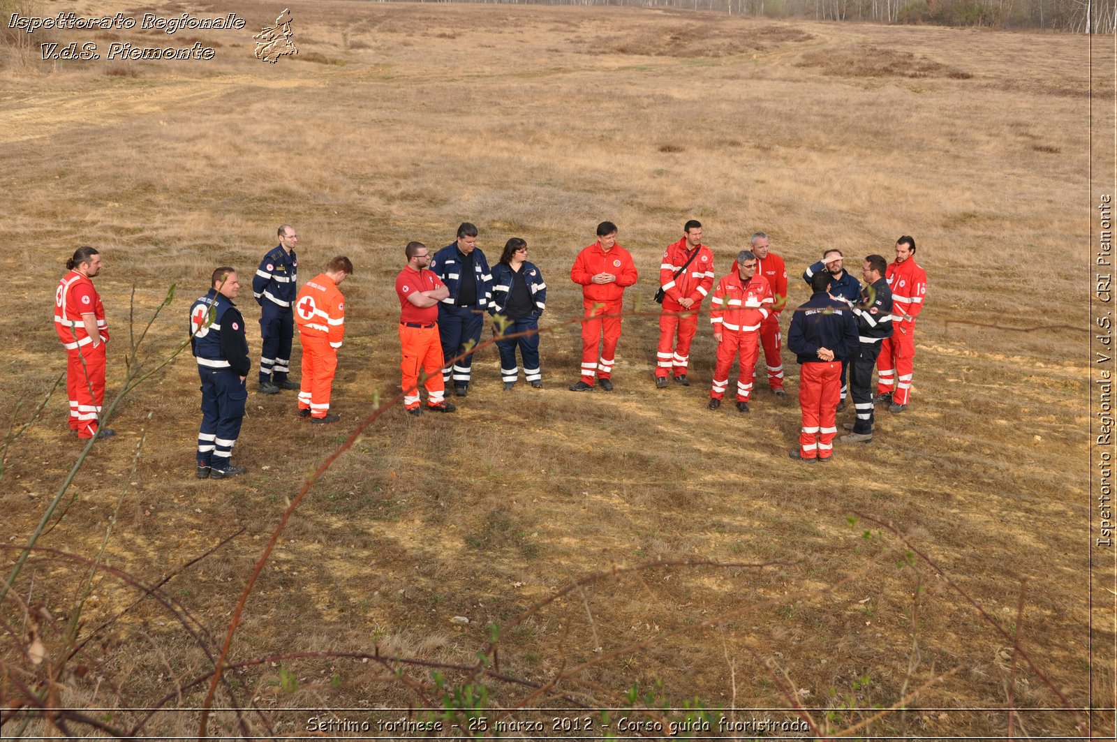 Settimo torinese - 25 marzo 2012 - Corso guida fuoristrada - Croce Rossa Italiana - Ispettorato Regionale Volontari del Soccorso Piemonte