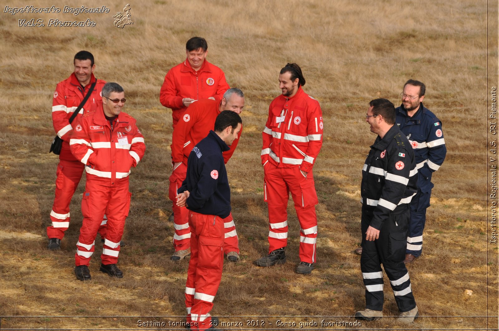 Settimo torinese - 25 marzo 2012 - Corso guida fuoristrada - Croce Rossa Italiana - Ispettorato Regionale Volontari del Soccorso Piemonte