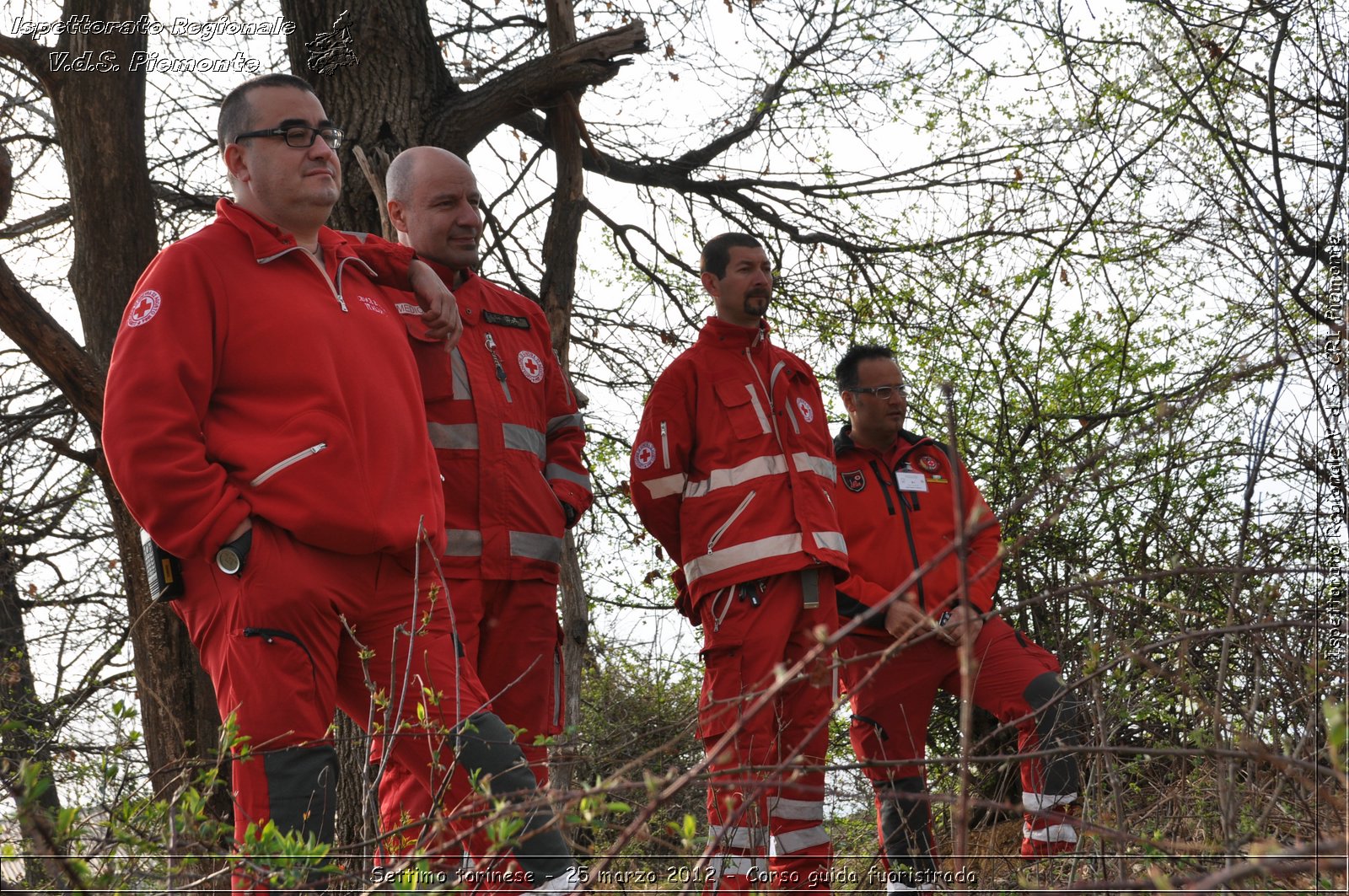 Settimo torinese - 25 marzo 2012 - Corso guida fuoristrada - Croce Rossa Italiana - Ispettorato Regionale Volontari del Soccorso Piemonte