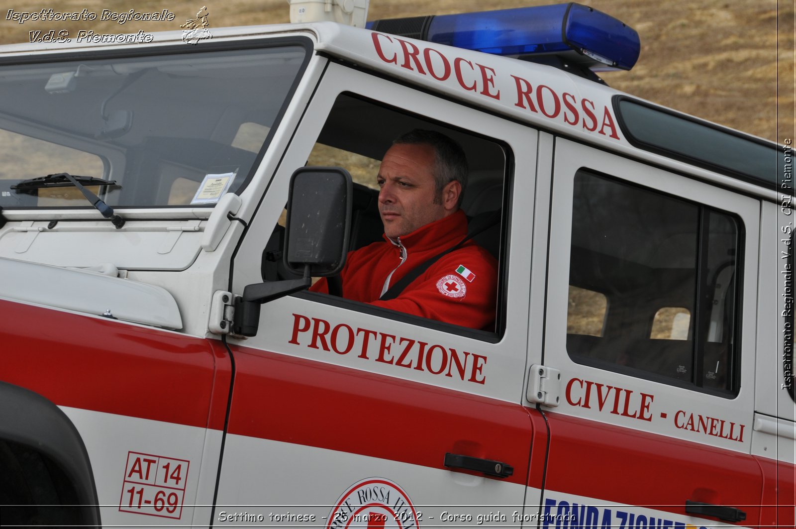 Settimo torinese - 25 marzo 2012 - Corso guida fuoristrada - Croce Rossa Italiana - Ispettorato Regionale Volontari del Soccorso Piemonte