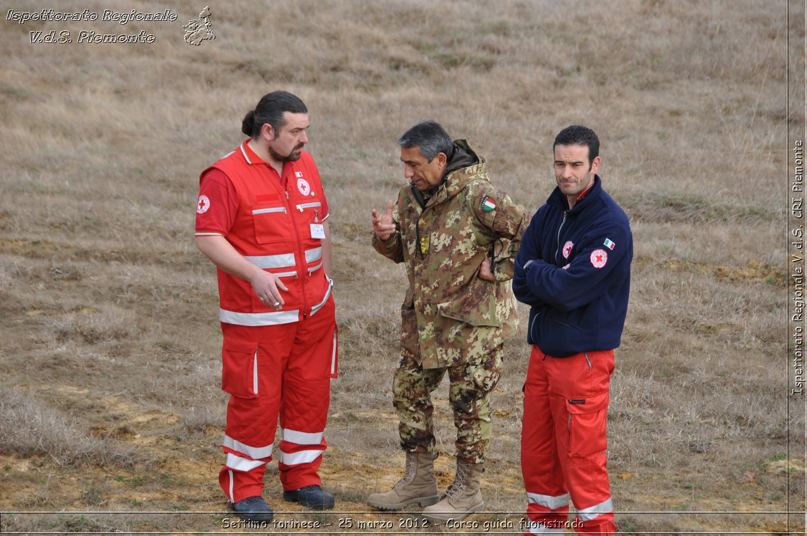 Settimo torinese - 25 marzo 2012 - Corso guida fuoristrada - Croce Rossa Italiana - Ispettorato Regionale Volontari del Soccorso Piemonte