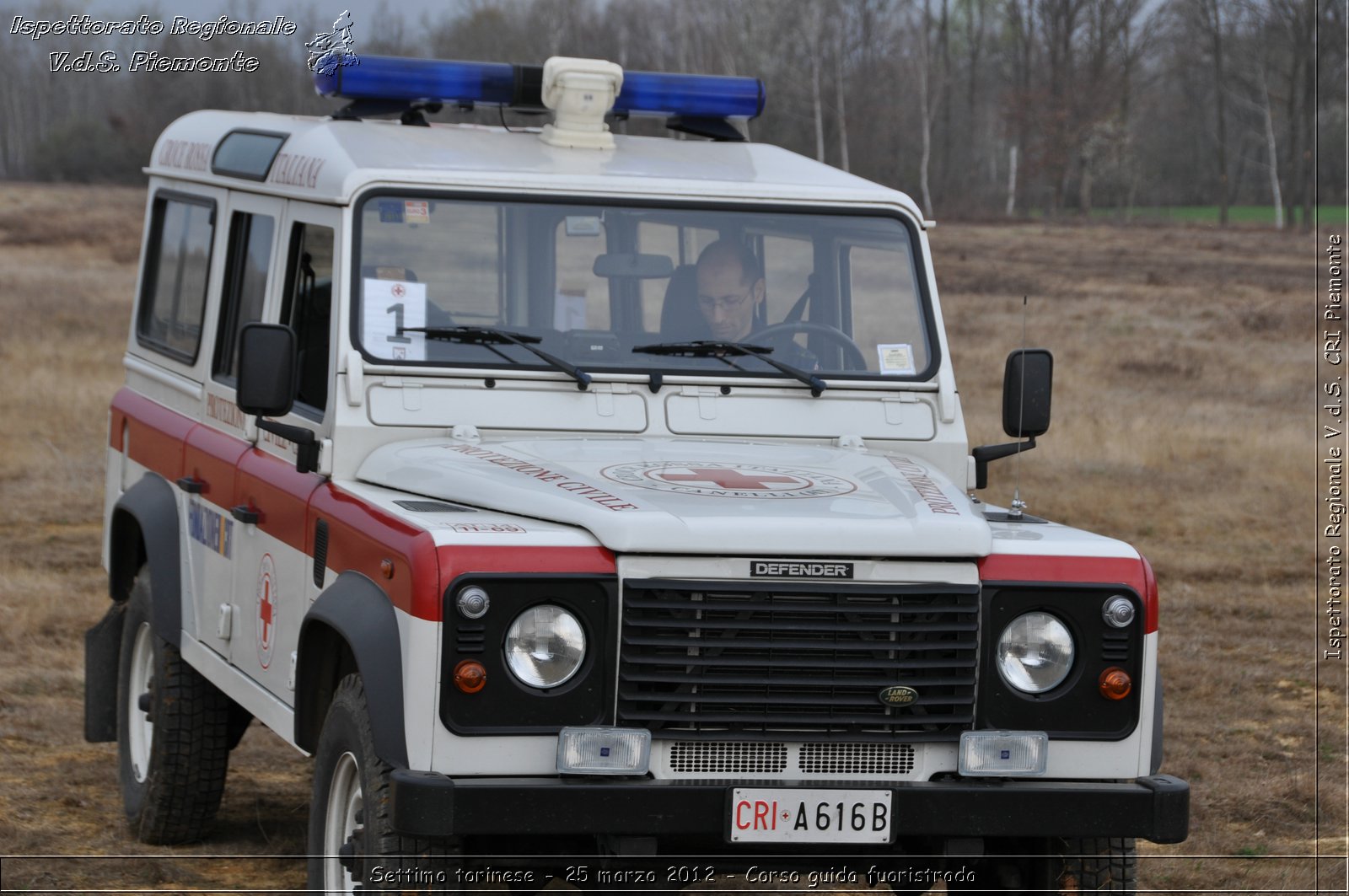 Settimo torinese - 25 marzo 2012 - Corso guida fuoristrada - Croce Rossa Italiana - Ispettorato Regionale Volontari del Soccorso Piemonte