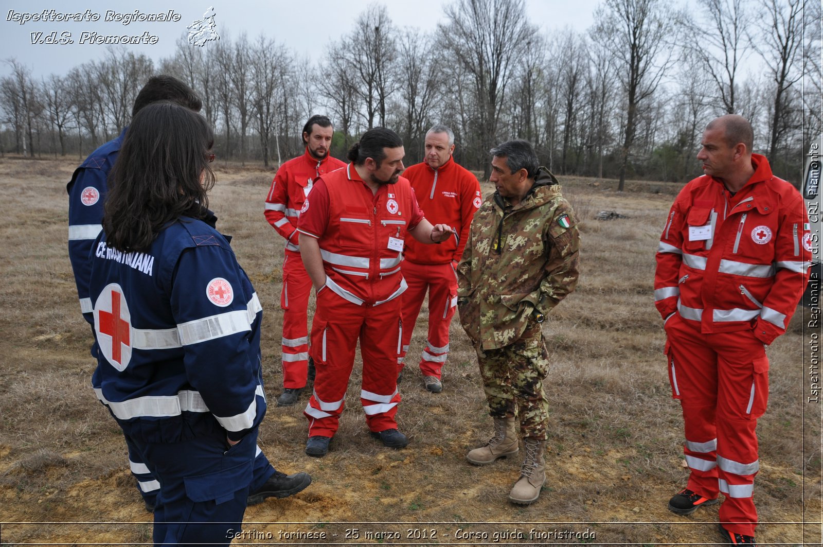 Settimo torinese - 25 marzo 2012 - Corso guida fuoristrada - Croce Rossa Italiana - Ispettorato Regionale Volontari del Soccorso Piemonte