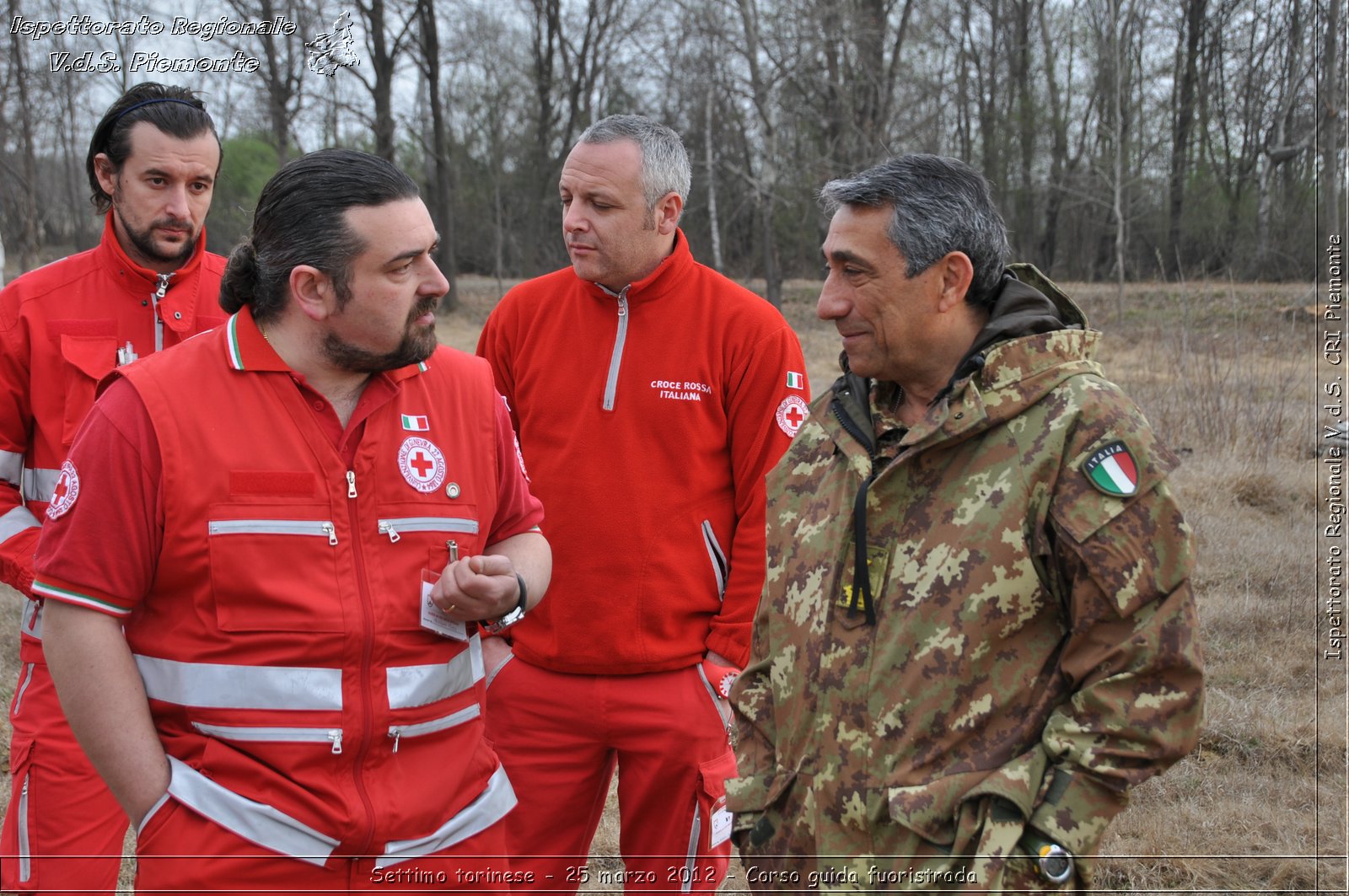 Settimo torinese - 25 marzo 2012 - Corso guida fuoristrada - Croce Rossa Italiana - Ispettorato Regionale Volontari del Soccorso Piemonte