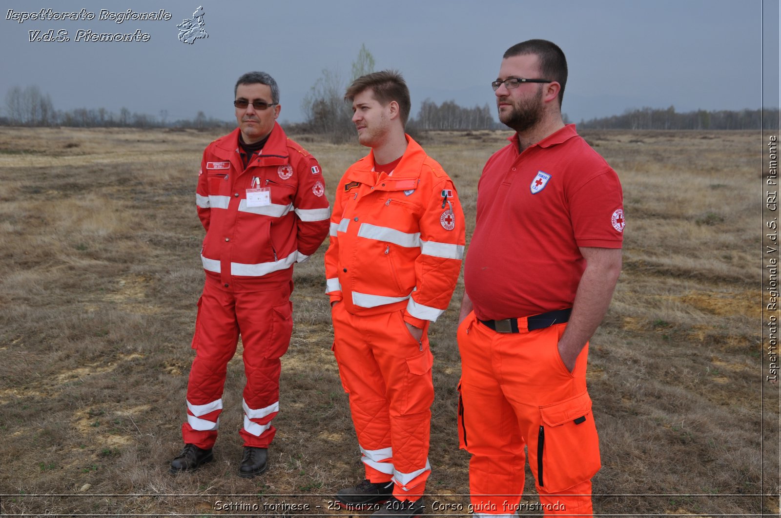 Settimo torinese - 25 marzo 2012 - Corso guida fuoristrada - Croce Rossa Italiana - Ispettorato Regionale Volontari del Soccorso Piemonte