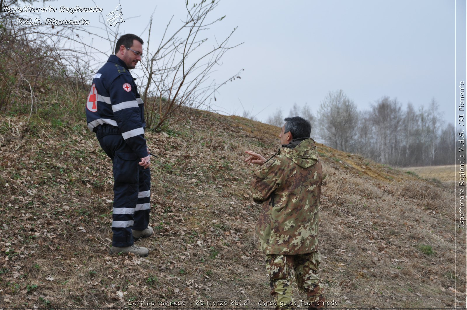 Settimo torinese - 25 marzo 2012 - Corso guida fuoristrada - Croce Rossa Italiana - Ispettorato Regionale Volontari del Soccorso Piemonte