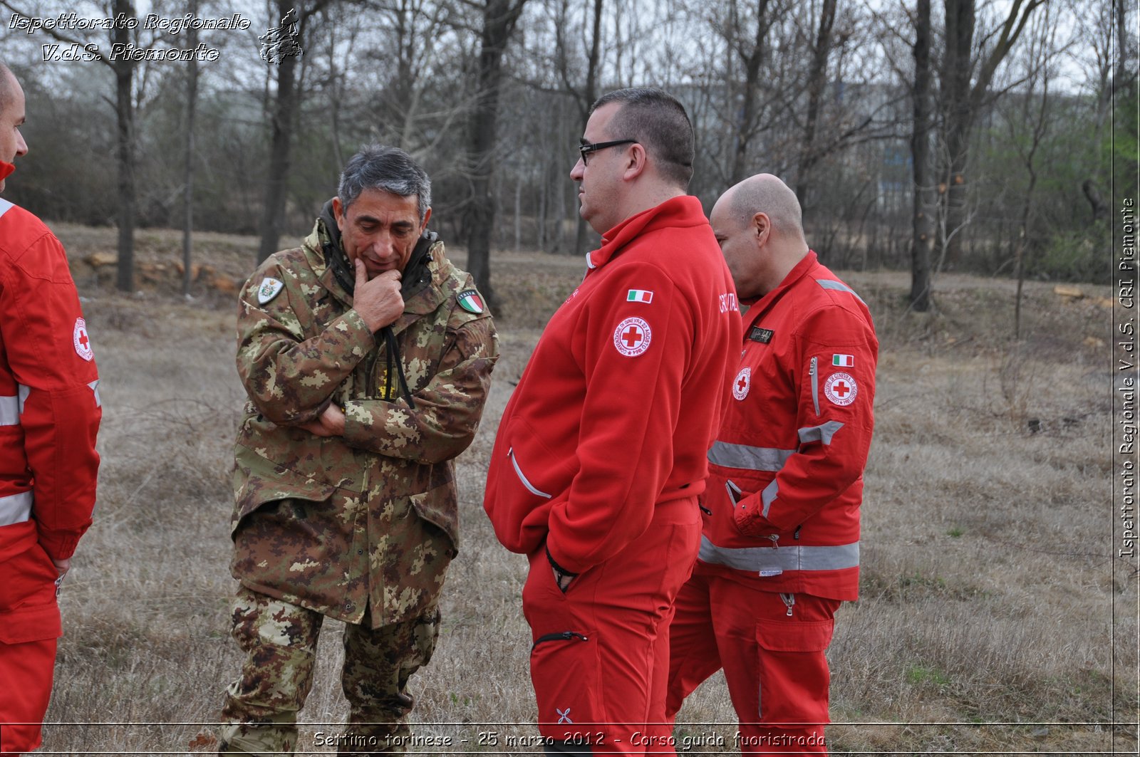 Settimo torinese - 25 marzo 2012 - Corso guida fuoristrada - Croce Rossa Italiana - Ispettorato Regionale Volontari del Soccorso Piemonte